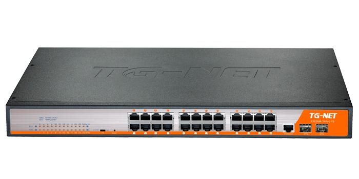 Управляемый коммутатор TG-NET P3026M-24PoE-450W-V4