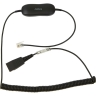 Шнур Jabra GN1218 AC 2m (Attenuation Cord) QD на RJ, витой