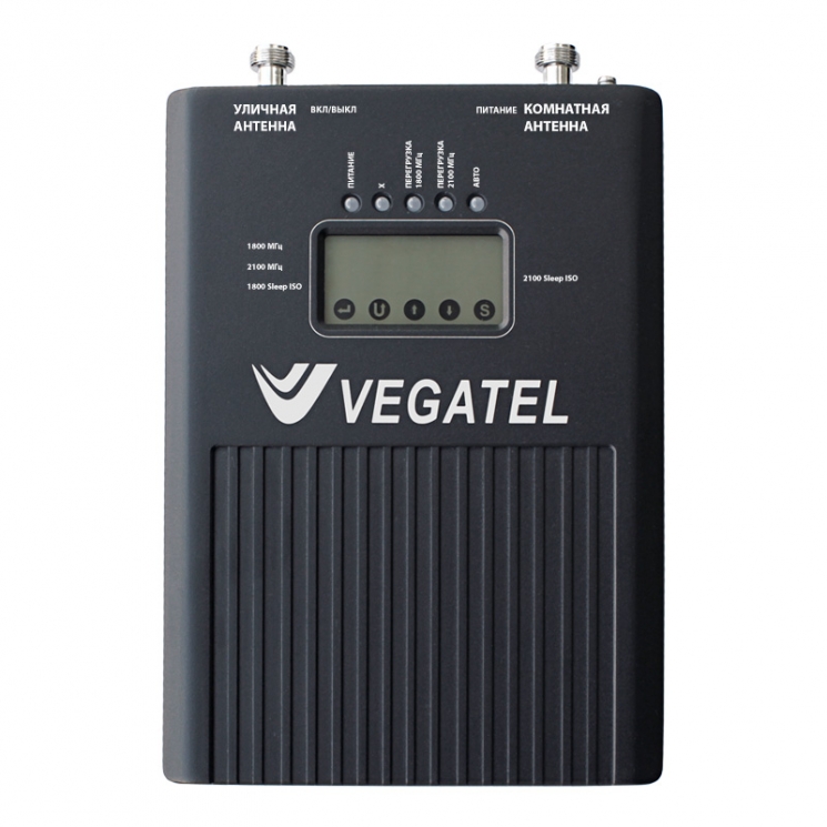 Репитер VEGATEL VT2-1800/3G (LED)