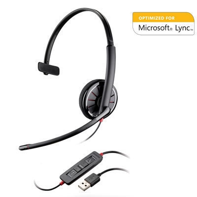 BlackWire C310M (PL-С310M),проводная гарнитура,USB, MOC, Lync