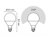 Лампа Gauss Elementary Шар Е14, 10 Вт, 710ЛМ, 3000K