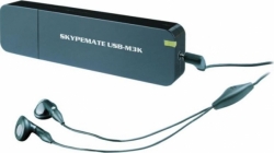 Флэш-диск USB-M3K (черный) 1 ГБ с функцией VoIP-телефона