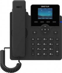 IP телефон Dinstar C62UP, 6 SIP-аккаунтов, цветной TFT-дисплей, PoE