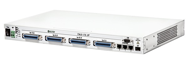 VoIP шлюз Eltex TAU-72.IP_DC, H.248 (MEGACO), DC 48V