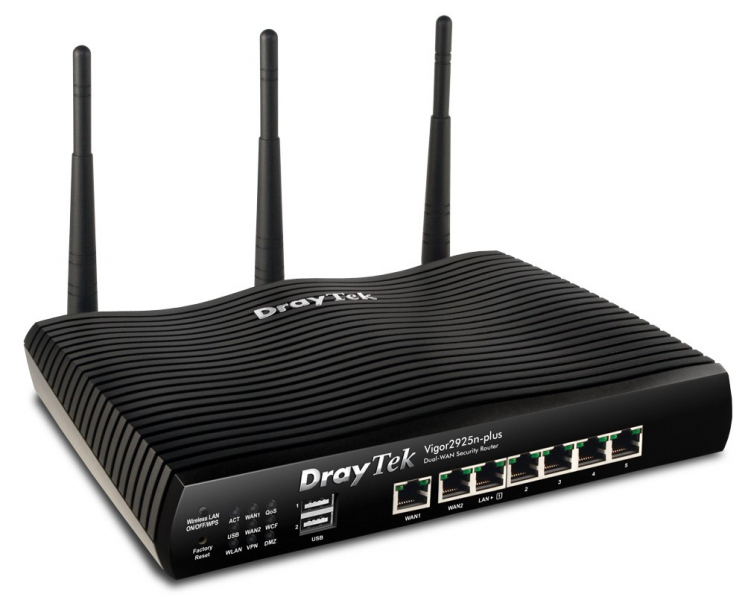 Роутер Draytek Vigor2925n-plus DualWAN