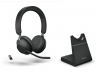 Гарнитура Jabra Evolve2 65 MS Stereo Stand Black, Link380a 