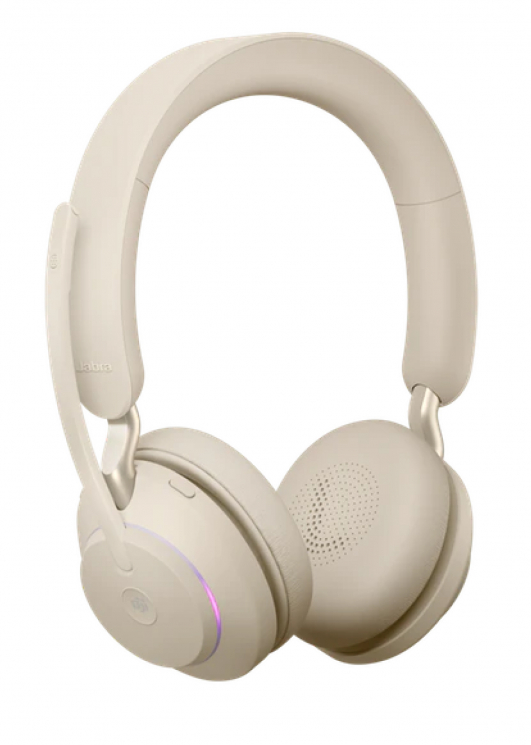 Гарнитура Jabra Evolve2 65 MS Stereo Beige, Link380c 