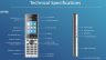 IP DECT дополнительная трубка Grandstream DP730