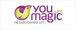 Виртуальная АТС YouMagic.Pro. ТП «Простой»: 1 городской номер Санкт-Петербурга + 5 номеров для сотру