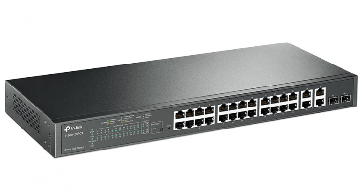 Настраиваемый коммутатор TP-LINK T1500-28PCT